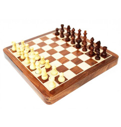 Jeu d'échecs pliable 25cm (Ferti)