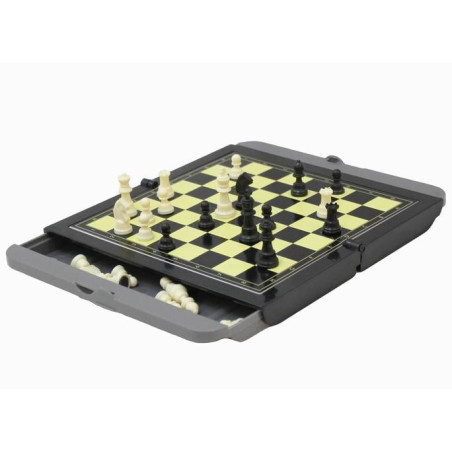 Jeu d'échecs pliable magnétique 14cm (Piatnik)