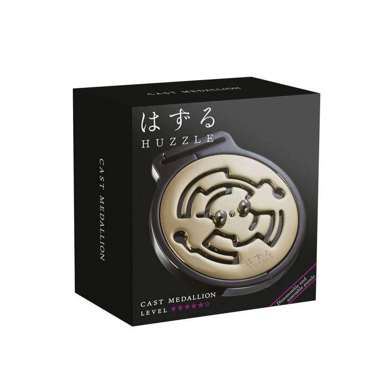Casse-Tête Huzzle Métal MEDALLION (niv. 5) 40 ans