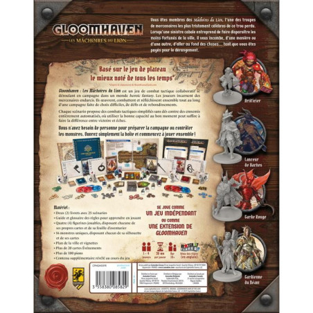 GLOOMHAVEN : LES MÂCHOIRES DU LION