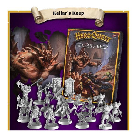 HeroQuest - La Forteresse de Kellar (ext.)
