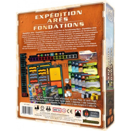 Terraforming Mars Exp. Ares - Fondations (ext.)
