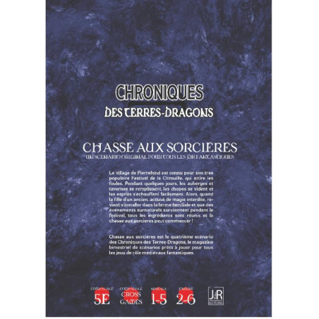 Chroniques Terres Dragons – 3 Chasse aux Sorcières