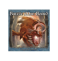 Battle Mat Board - Grass & Flagstone