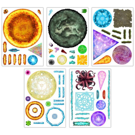 Livre Plateau de Jeu : Décorations Effets Magiques