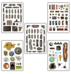 Livre Plateau de Jeu : Décorations Fantasy