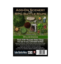 Livre Plateau de Jeu : Décorations Région Sauvage