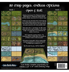 Livre Plateau de Jeu : Pack de 2 Livres The Wilderness