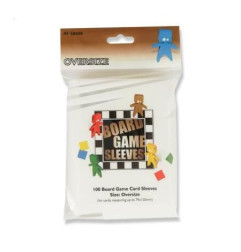 BOARD GAME SLEEVES : OVERSIZE 79X120MM (x100)