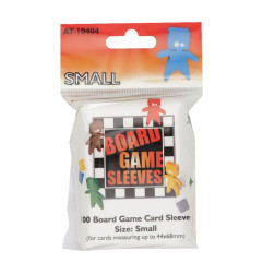 BOARD GAME SLEEVES : SMALL 44X68M (x100)