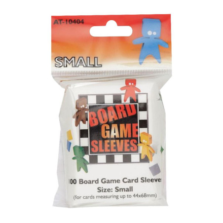 BOARD GAME SLEEVES : SMALL 44X68M (x100)