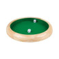 Piste de dés 34cm en Bois avec 5 dés
