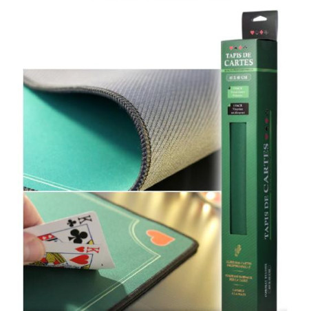 WOGAMAT - Tapis Belote Pro 60x40cm