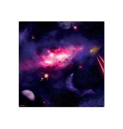 WOGAMAT - Tapis néoprène Galaxie 92x92 cm