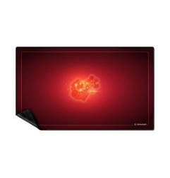 WOGAMAT - Tapis multijeux néoprène Rouge 60x100 cm
