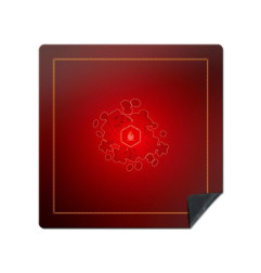 WOGAMAT - Tapis Multijeux XL Rouge 92x92cm