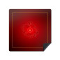 WOGAMAT - Tapis Multijeux XL Rouge 92x92cm