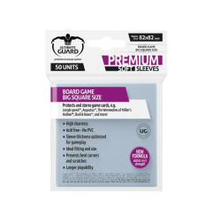 ULTIMATE GUARD SLEEVES : SQUARE 88x88MM (x50)