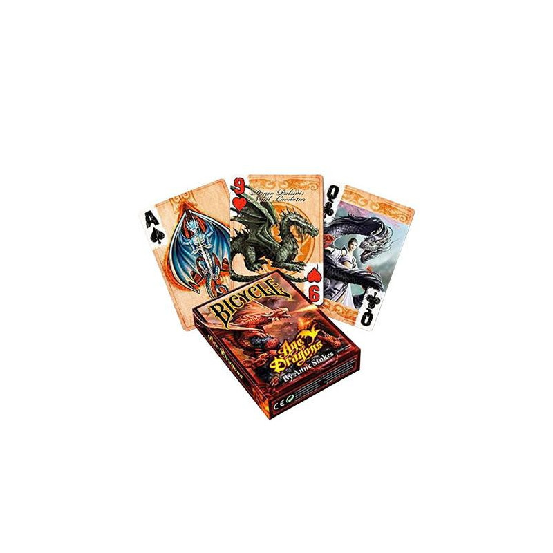 Cartes Bicycle - Age of Dragons (Anne Strokes)