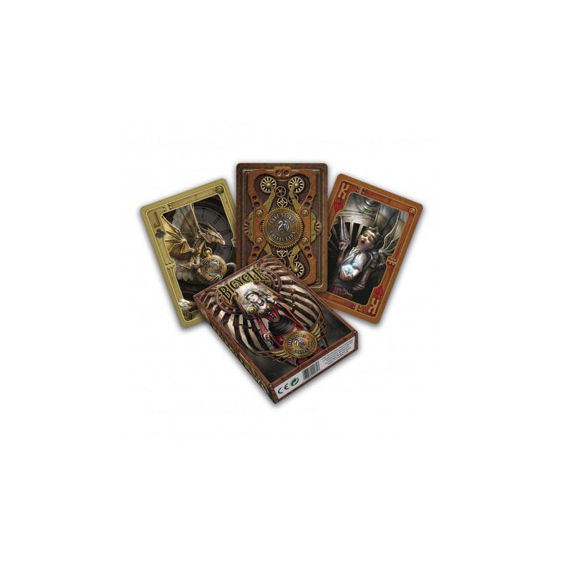 Cartes Bicycle - Steampunk (Anne Strokes)