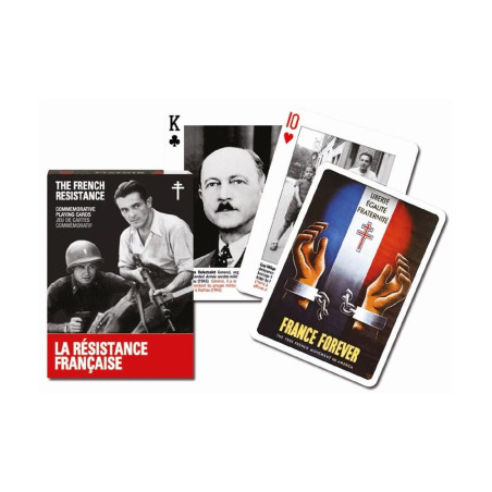 Cartes Piatnik - Résistance Française