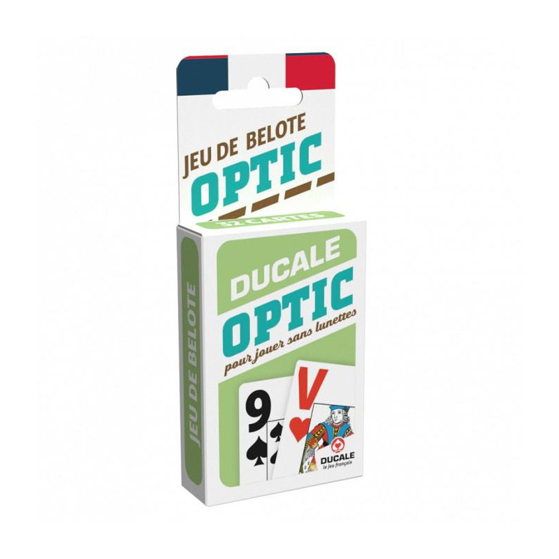 Jeu de 32 cartes Belote Optic Ducale