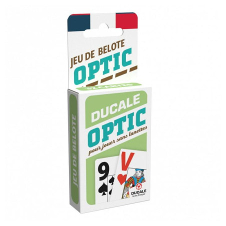 Jeu de 32 cartes Belote Optic Ducale