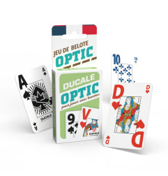 Jeu de 32 cartes Belote Optic Ducale