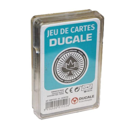 Jeu de 54 cartes Ducale (Boite Cristal)