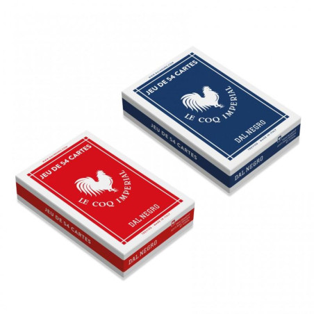 Jeu de 54 cartes Le Coq Impérial