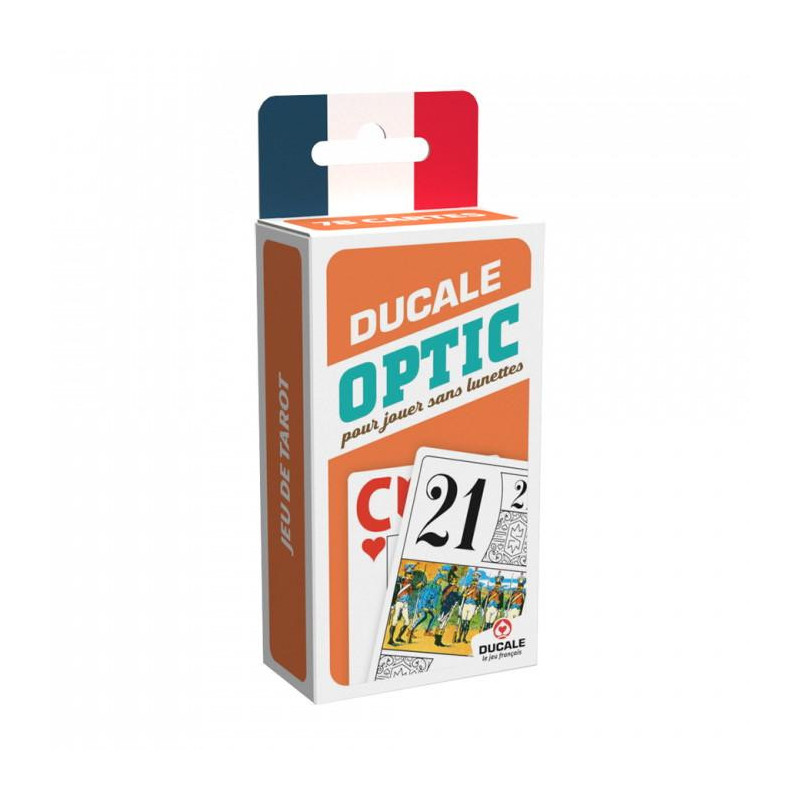 Jeu de 78 cartes Tarot Optic Ducale