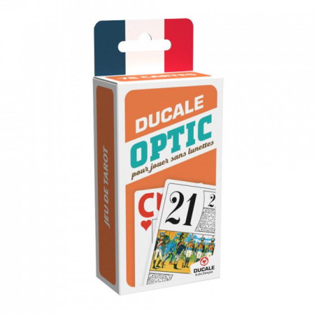 Jeu de 78 cartes Tarot Optic Ducale