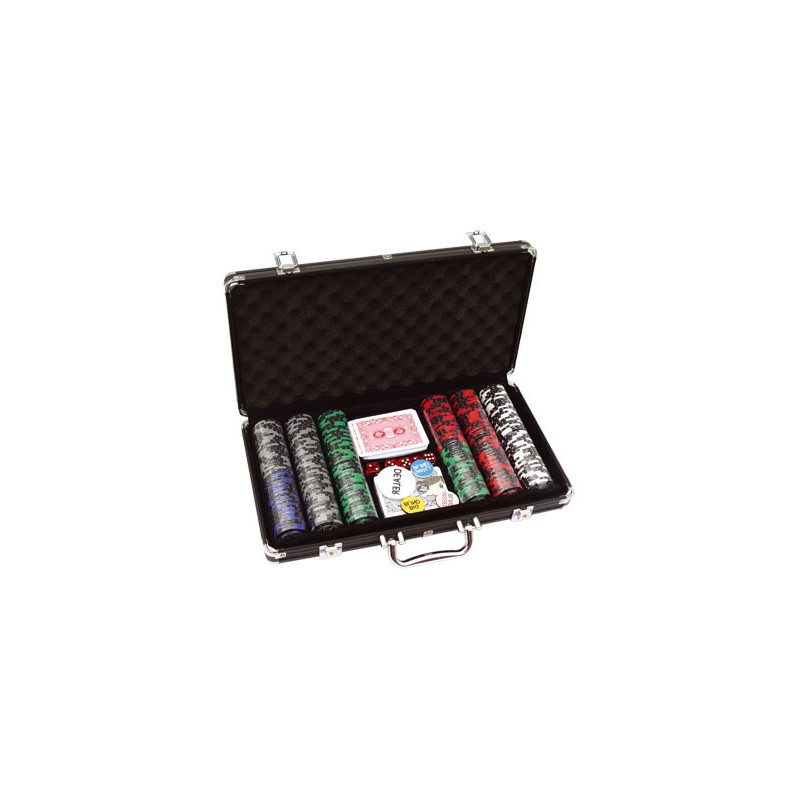 Mallette Poker Crown 300 jetons 14g