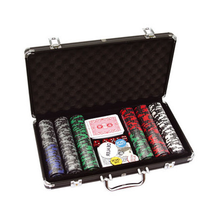 Mallette Poker Crown 300 jetons 14g