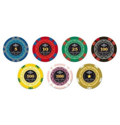 Mallette Poker Royal 300 jetons 11,5g