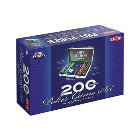 Mallette Pro Poker 200 jetons 11,5g