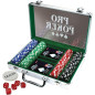 Mallette Pro Poker 200 jetons 11,5g