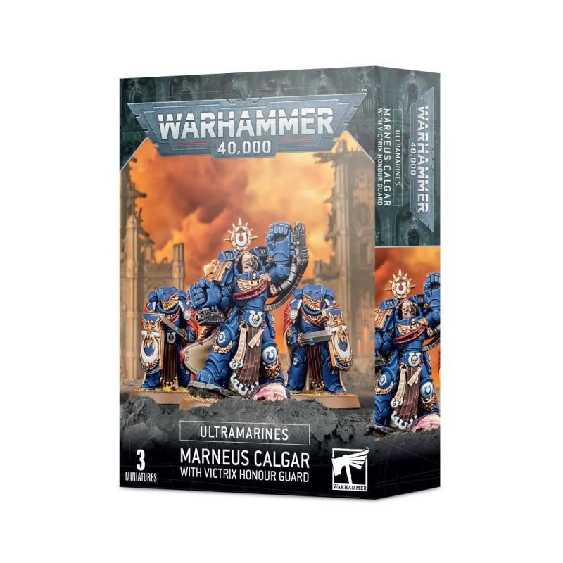 Marneus Calgar avec Garde d'Honneur Victrix