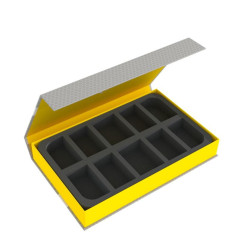 Feldherr Boîte Jaune pour 10 grandes figurines