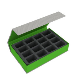 Feldherr Boîte Verte pour 16 figurines Blood Bowl