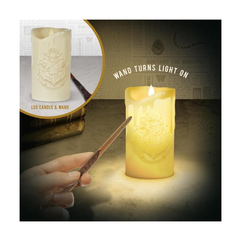 Lampe Harry Potter avec baguette de contrôle
