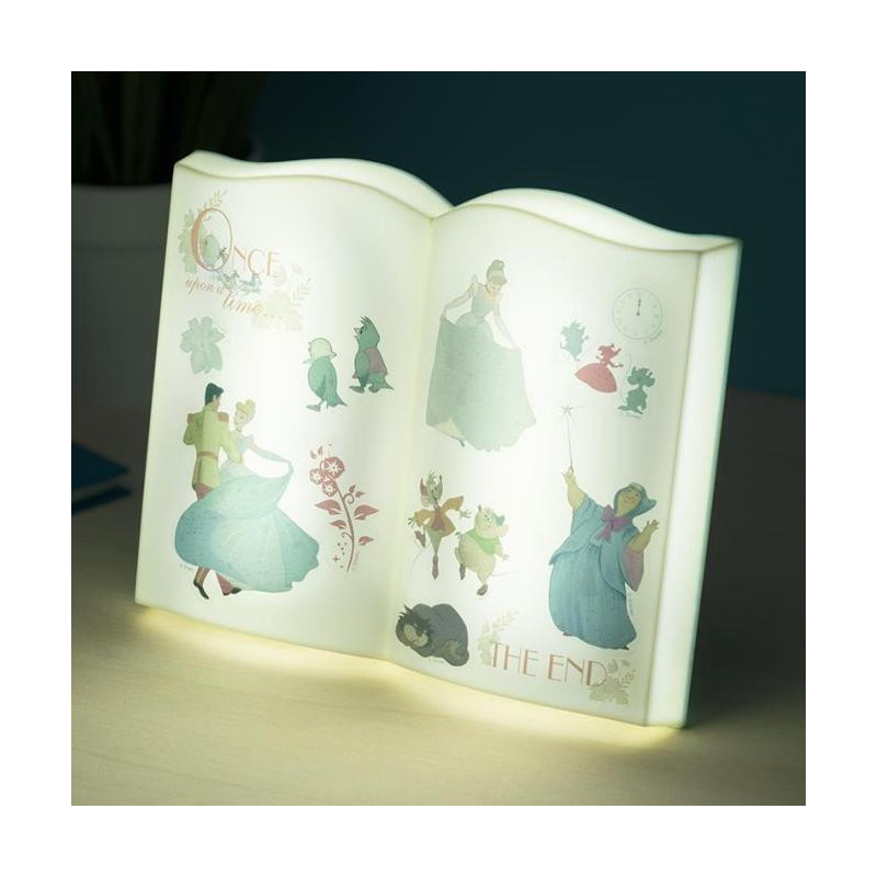 Lampe Veilleuse Cendrillon Livre de Contes