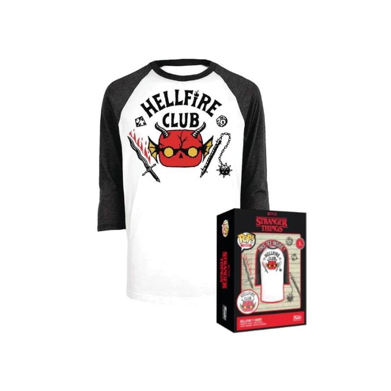 Stranger Things POP! - T-Shirt Hellfire Club (S)