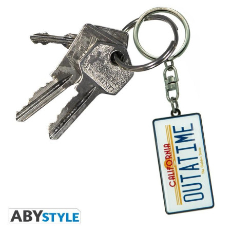 Porte-Clefs Retour vers le Futur Outatime