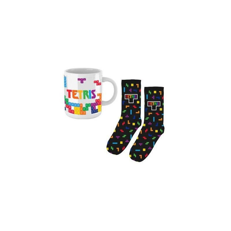 Chaussettes + Mug Tetris