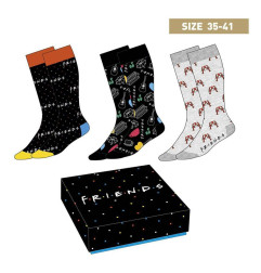 Chaussettes Friends - Pack 3 paires 35-41