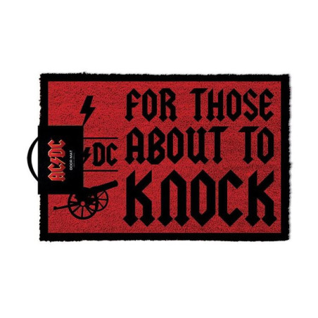Paillasson AC/DC - For those about to knock