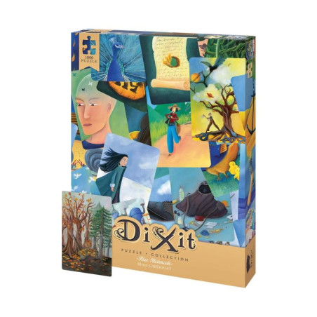 Puzzle 1000p - Dixit - Blue Mishmash