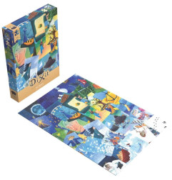 Puzzle 1000p - Dixit - Blue Mishmash
