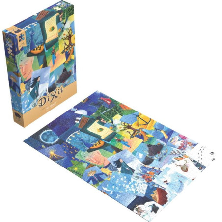 Puzzle 1000p - Dixit - Blue Mishmash